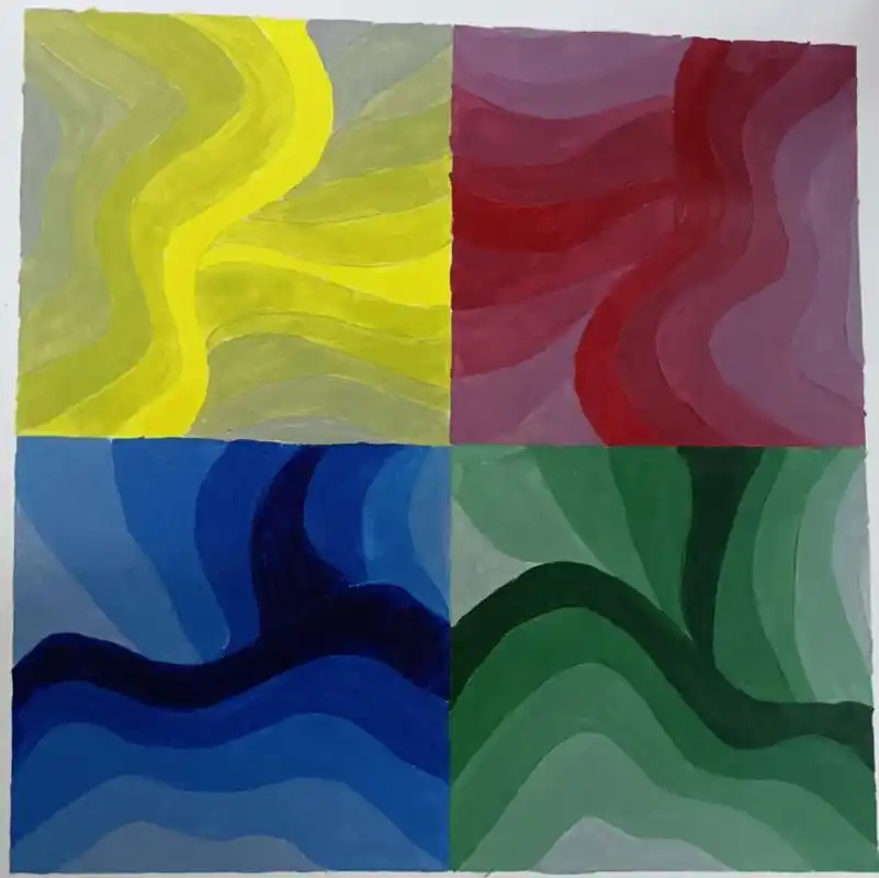 纯度推移 3.色相推移 (都是临摹哒,非原创97)