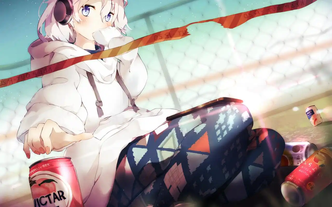 甜美萌系动漫女孩桌面壁纸-卡通动漫-手机壁纸下载-美桌网