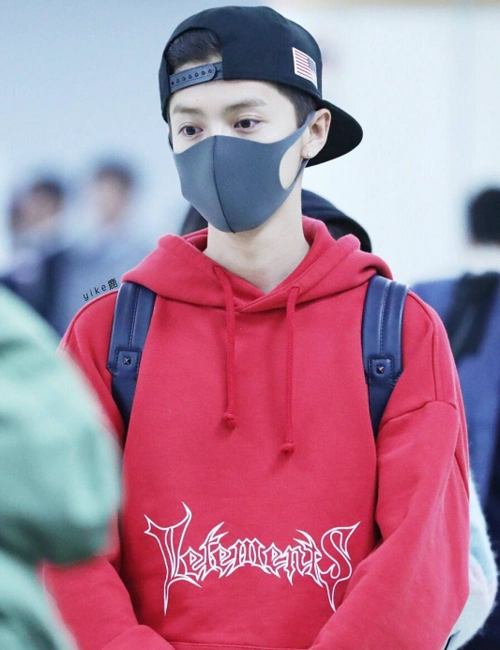 7个戴口罩的鹿晗中,混入一个毕雯珺,真爱粉也不一定找得出