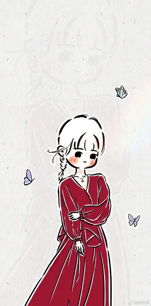 杨紫林之校#发一波可爱紫小裙子合集杨紫|壁纸|头像|简笔画|手绘分享