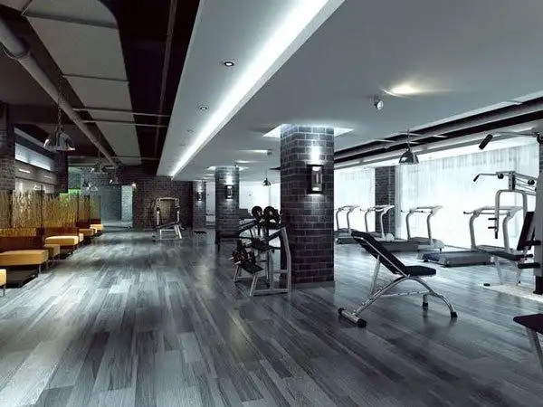 200平米现代风格健身房装修效果图欣赏