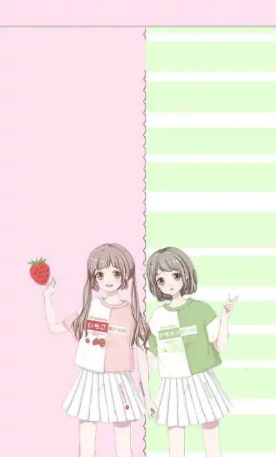 闺蜜背景素材(侵权删)