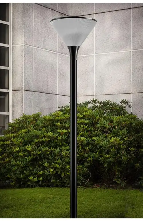 太阳能庭院灯头户外防水景观公园别墅高杆灯家用照明超亮路灯3米燕穆