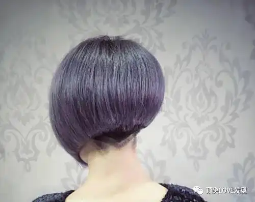 2017短发流行推后座刻痕