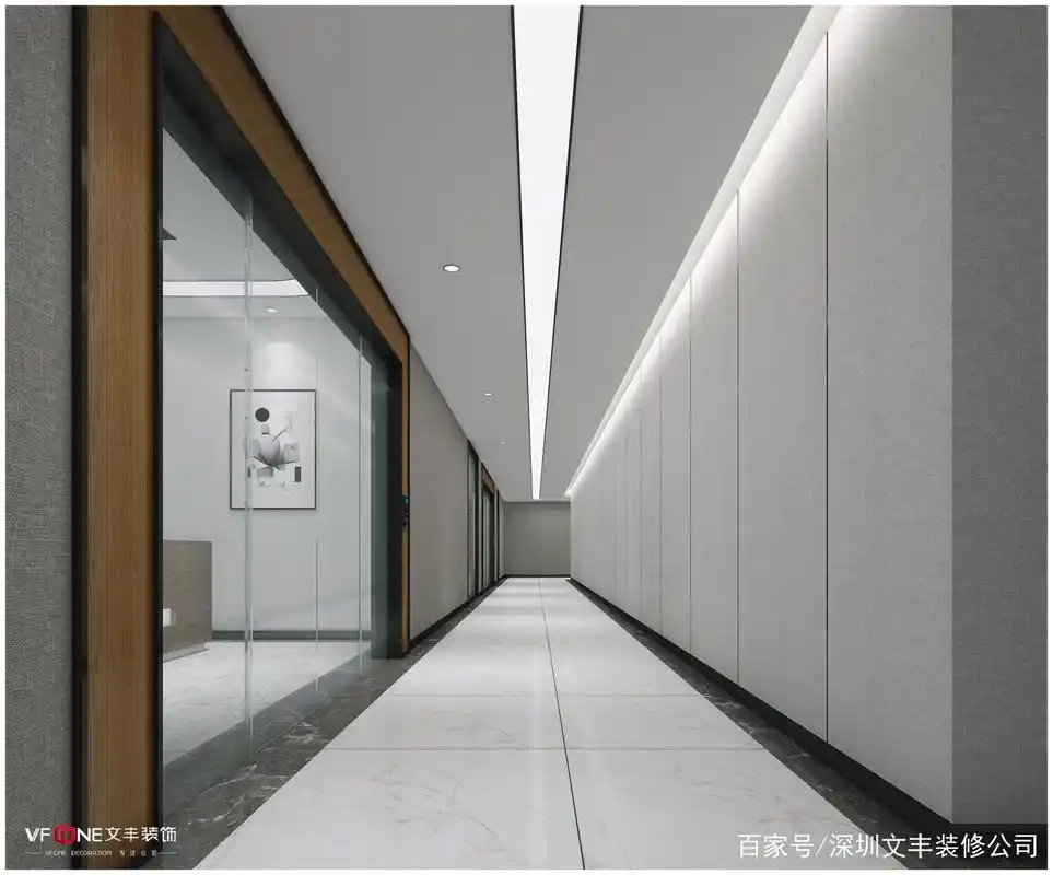 办公室装修|装修中最容易忽略却很重要地方(过道的n种设计方案)