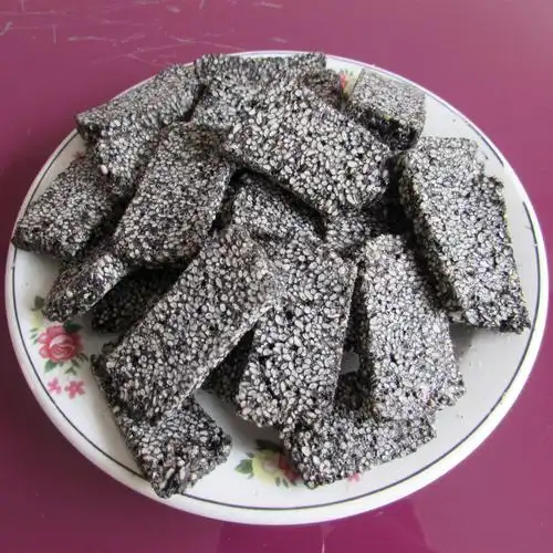 梁义隆传统芝麻花生糖江西九江特产百年老店年货糕点零食400克