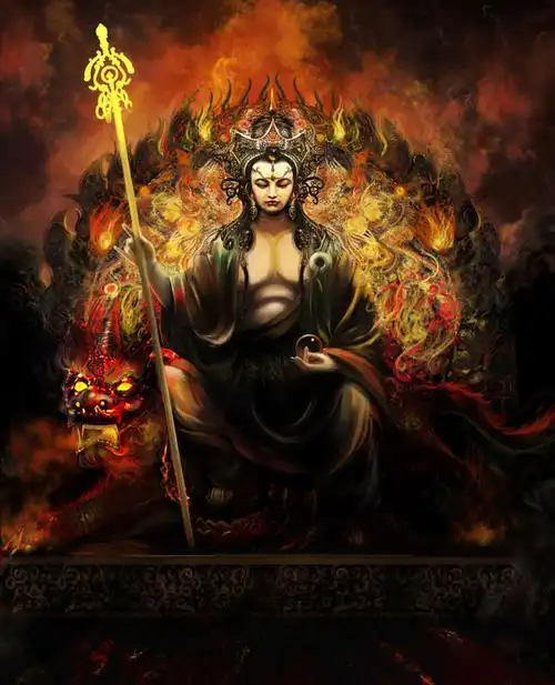 麻烦大家请帮我找找类似这样风格的佛教图片!