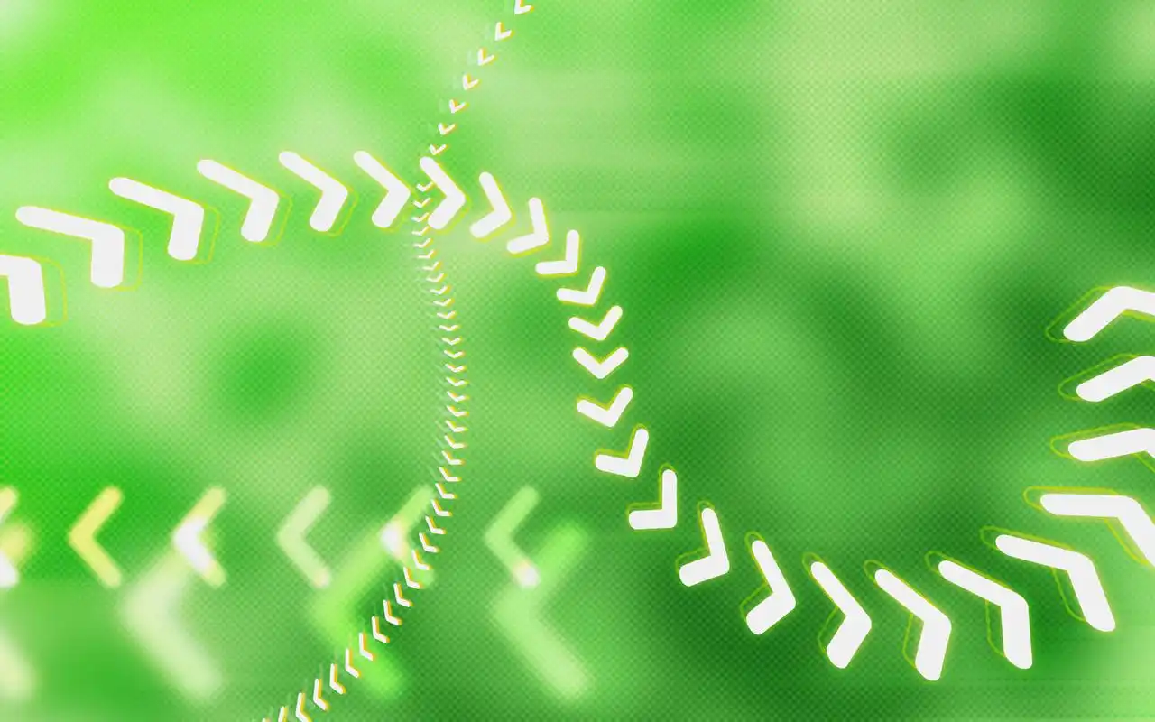 绚丽多彩绿色系高清桌面壁纸