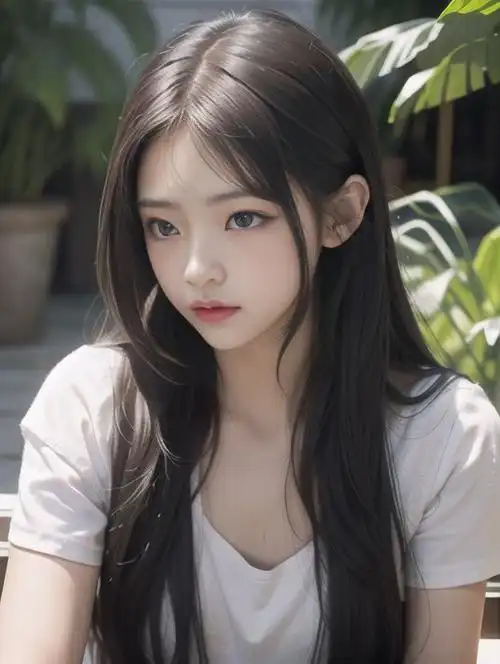 三次元壁纸黑色长发