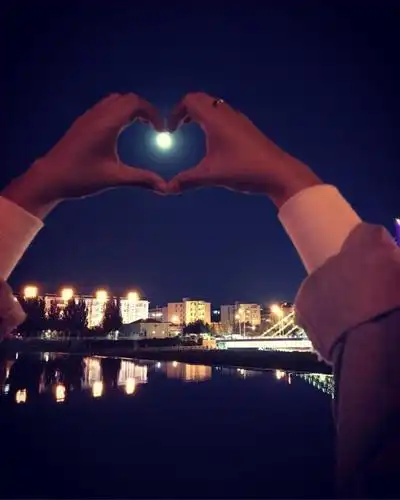 创意摄影集wow原来月亮可以这么美