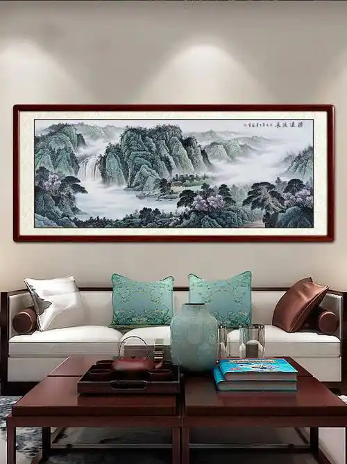 山水挂南墙有讲究,日子富水长流