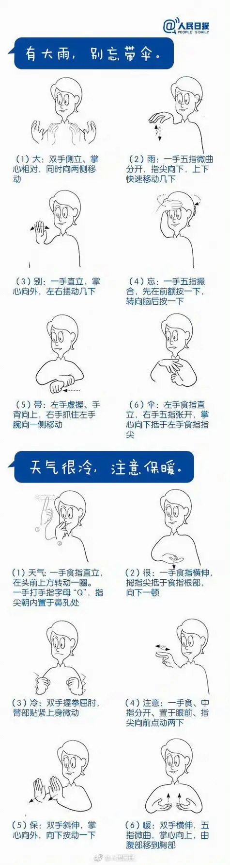 收好这份手语入门教程