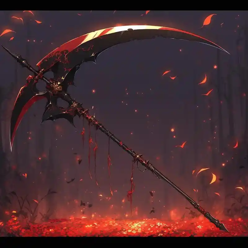 血色之夜:死神之镰.🔹外形:
死神之镰,一柄神秘的神器,通