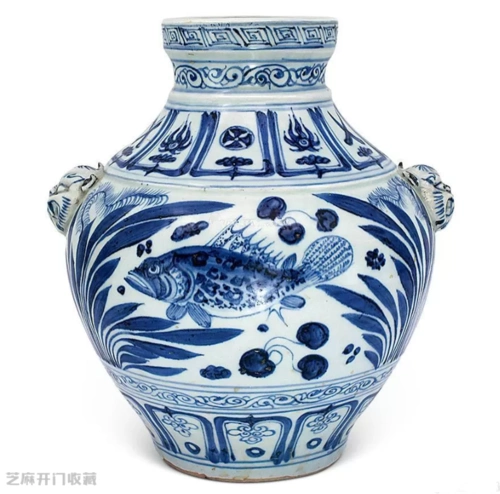 元青花瓷器的网状特征现代能仿制吗-芝麻开门收藏鉴定交易网