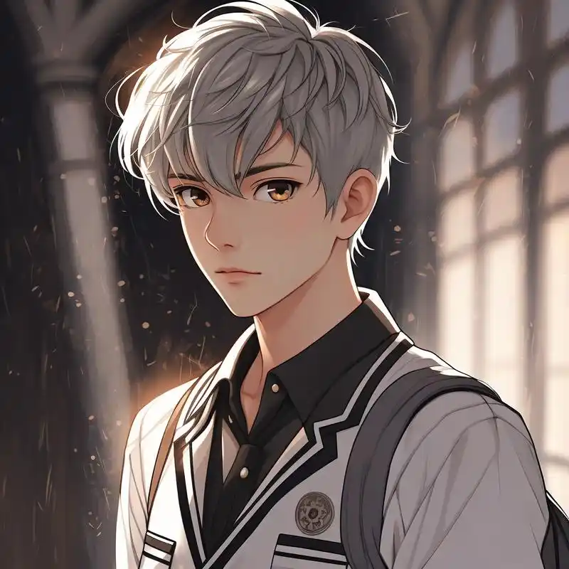 二次元男生头像96真的帅到我了 二次元的世界总是那么有趣,每个角色