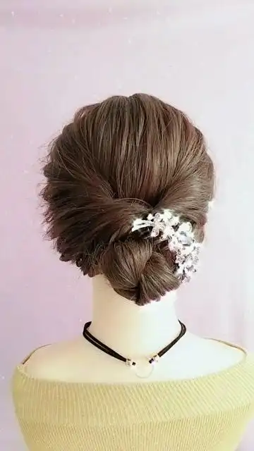 如果儿子就要结婚了,喜婆婆可以这样扎头发