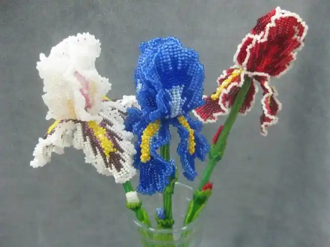 鸢尾78串珠图解