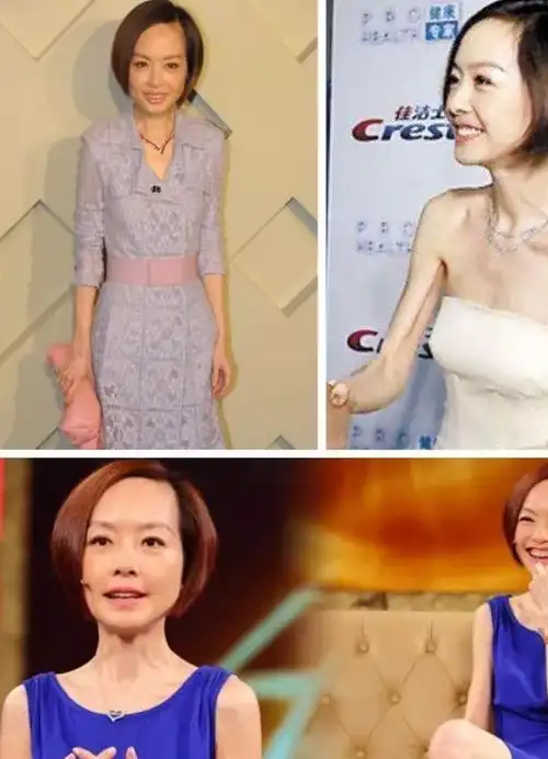 当鲁豫露出超高发际线,网友:终于相信你48了