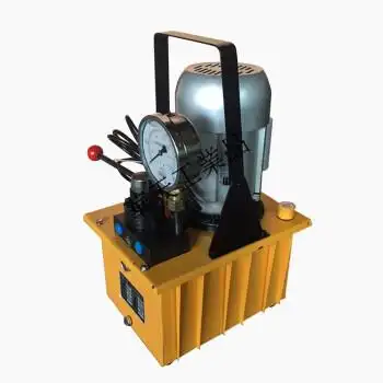 电动液压泵双油管液压泵电磁阀脚踏电动泵浦超高压液压电动泵220v电压