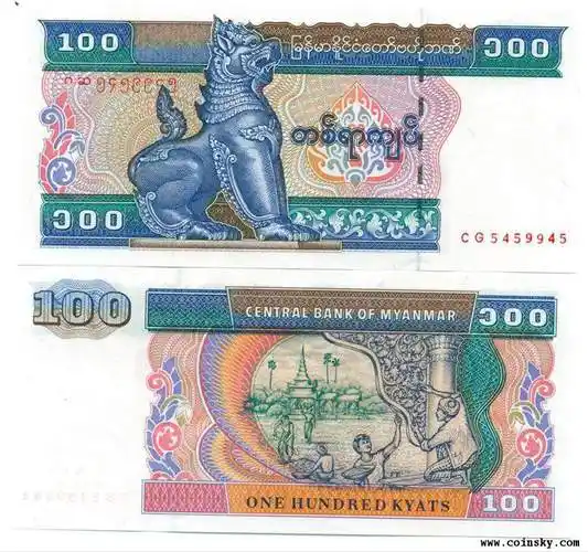 缅甸100元