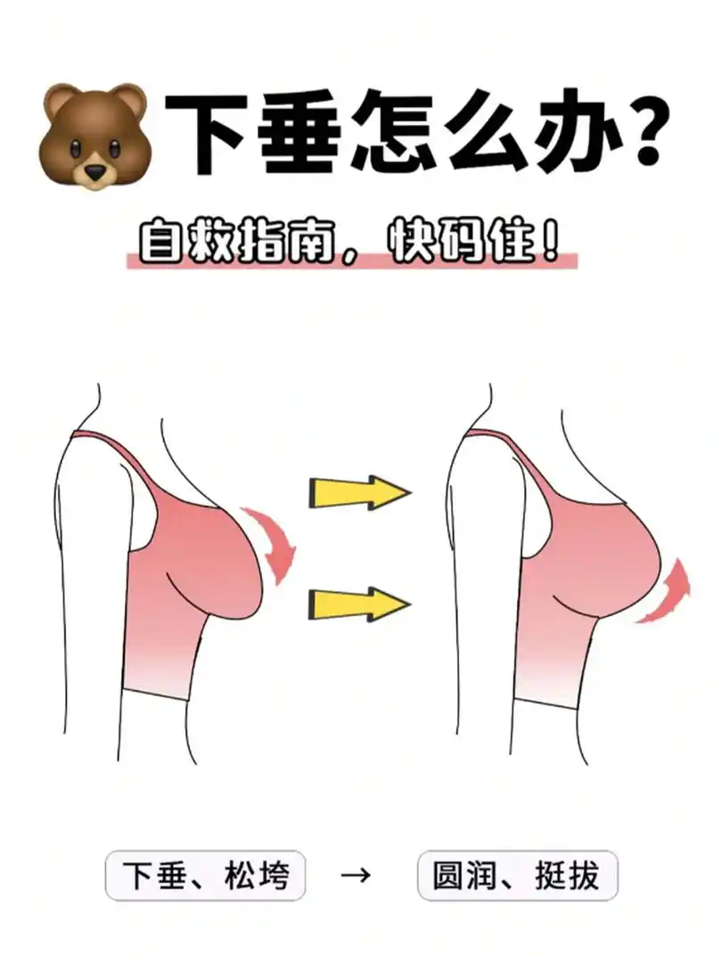 胸部下垂怎么办71左滑97get 自救指南 当胸部下垂,没型时 穿衣服