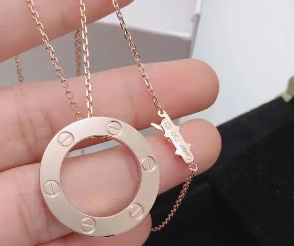 卡地亚大饼项链