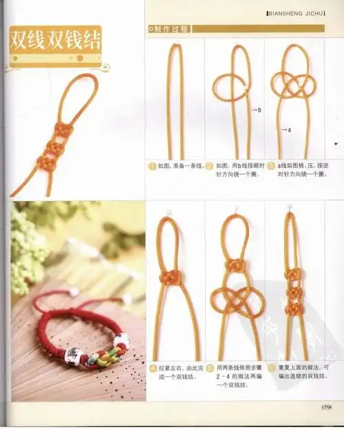 手链编织方法