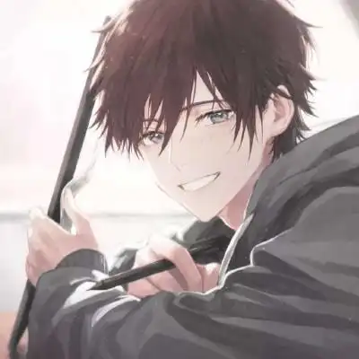 治愈动漫男头阳光