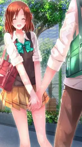 甜蜜动漫情侣,高清图片,手机锁屏桌面-壁纸族