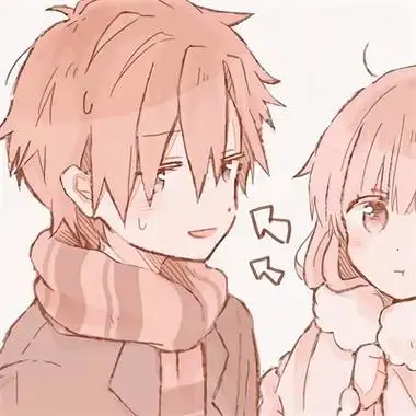 情侣头像配对呆萌卡通动漫情头可爱超甜一对