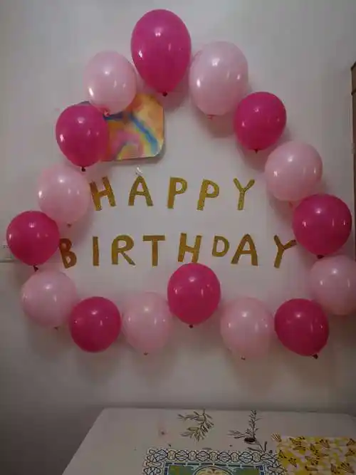 吹气球,布置会场.