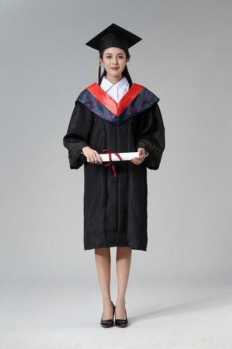 学士学位男女毕业礼服文科理工科垂布帽子演出学生校服