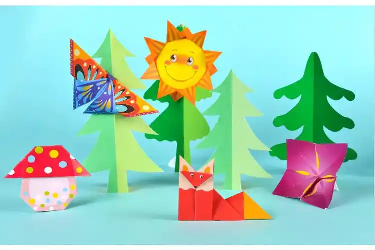 芙蓉天使剪纸书儿童手工diy3-6岁创意制作材料幼儿园立体折纸大全