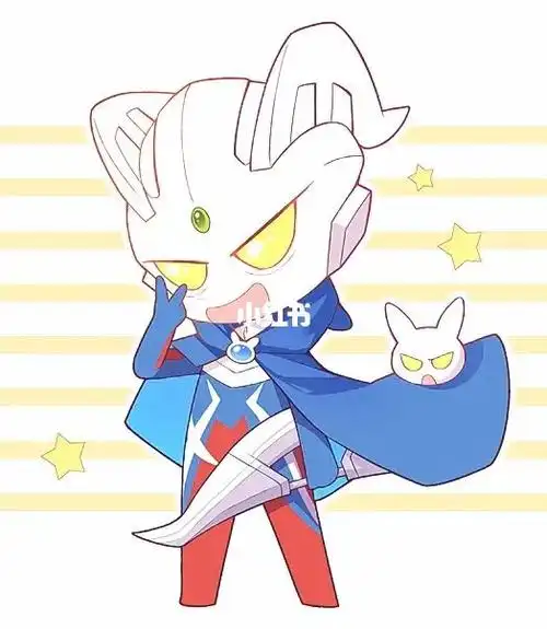 摸一个赛兔子#q版人物  #原创插画  #塞罗奥特曼  #奥特曼#寻找小红书