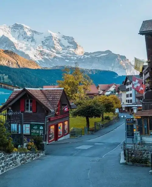 瑞士小镇,好惬意的生活.