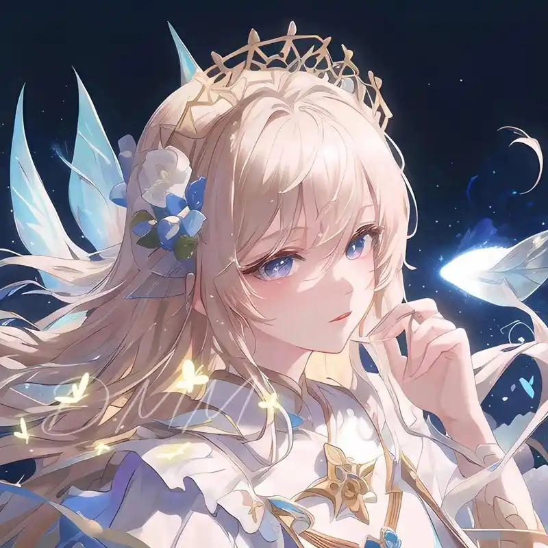 动漫闺蜜头像78 独一无二|好看绝美高冷一对     由无界ai生成