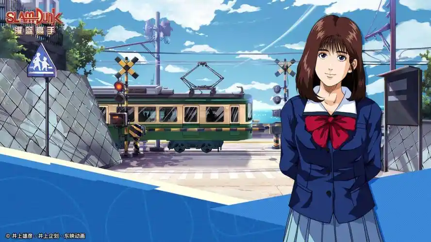 灌篮高手有赤木晴子的画面都爱了