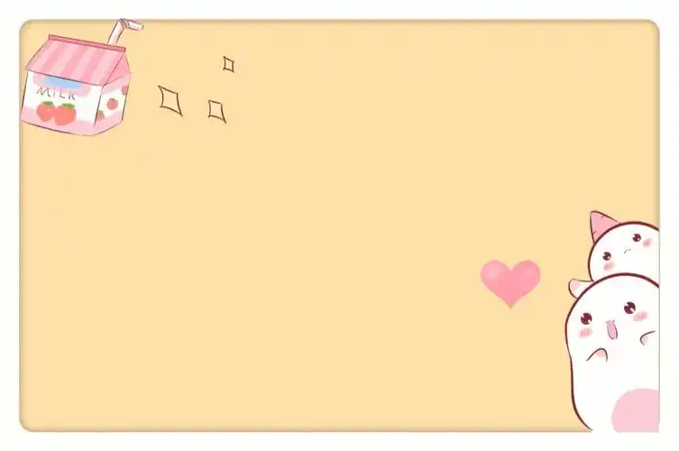 自制ppt背景图|暖黄色|卡通|简约|基础