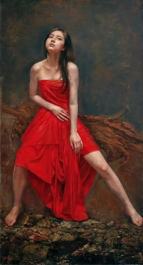 中国当代画家何立怀油画作品欣赏