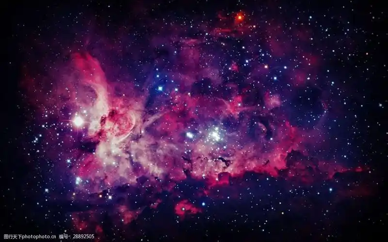 彩色渐变星空背景