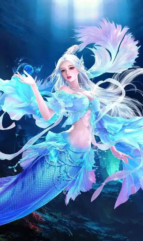 精选高清壁纸动漫二次元美人鱼鲛人吟纯美生活中点滴温柔可爱都值得被