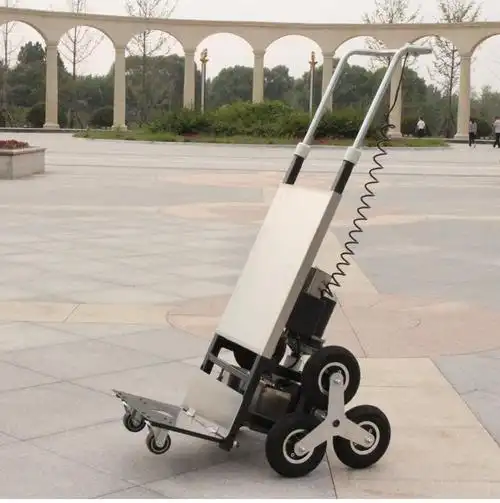 电动爬楼梯搬运车 电动爬楼机爬楼车 载重上下楼梯车 搬家拉货搬运