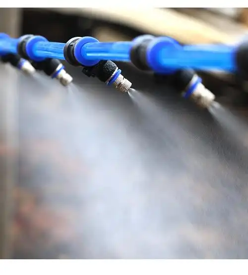 雾化喷头工地降尘喷雾头养殖场降温消毒降尘喷头场地自动尘除尘sn5594