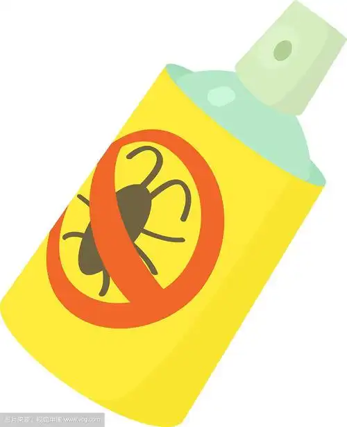 杀虫剂喷雾图标卡通风格