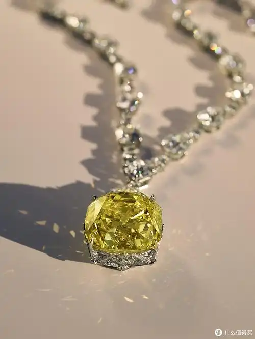 "the tiffany diamond"蒂芙尼传奇黄钻项链