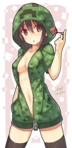 求我的世界几张苦力怕的电脑壁纸