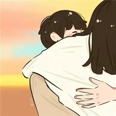 很甜的插画情侣头像一对可爱