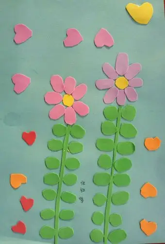 手工《海绵纸剪贴画》