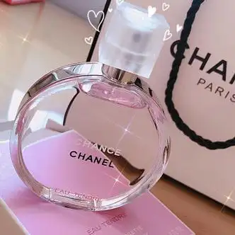 香奈儿【先鉴后发】邂逅香水绿色清新女士淡香粉色柔情持久 邂逅粉色