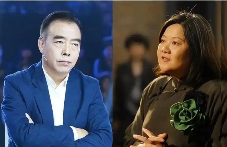 62岁洪晃与四婚老公法国近照五官年轻精致比陈凯歌还要出色